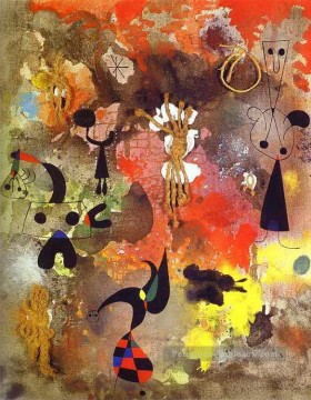  Joan Peintre - Peinture 1950 Joan Miro